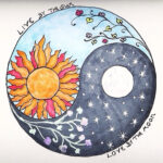 Yin Yang día y noche