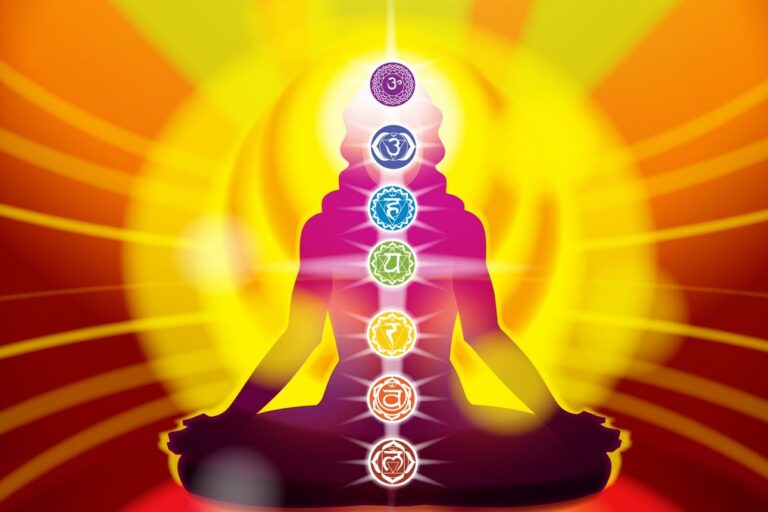 Alinear los 7 chakras con Reiki y cromoterapia (colores)